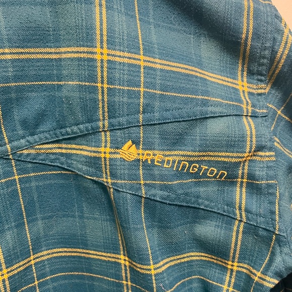 Redington - Mens Medium - Fly Fishing - Pearl Snap - Button-up Flannel Shirt - Picture 7 of 14
